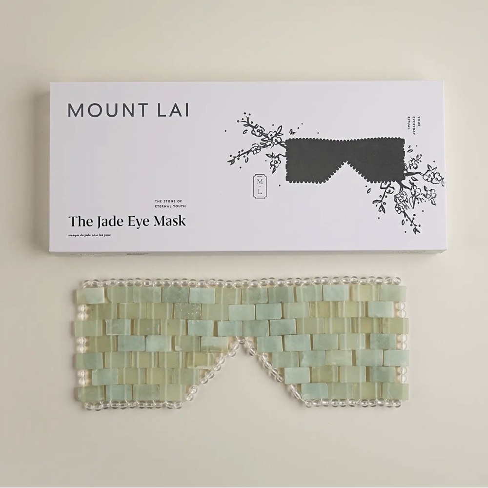 Jade Eye Mask - Light Green